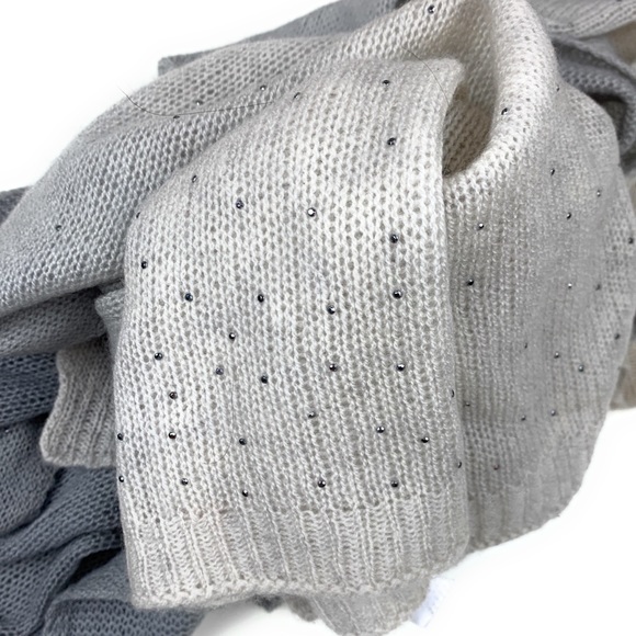 Wool and cashmere wrap - Picture 6 of 7